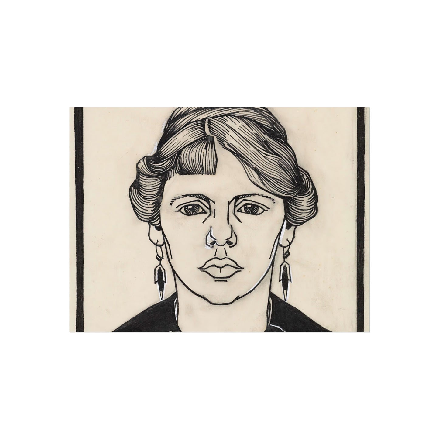 Portrait of a Woman, Frontal View