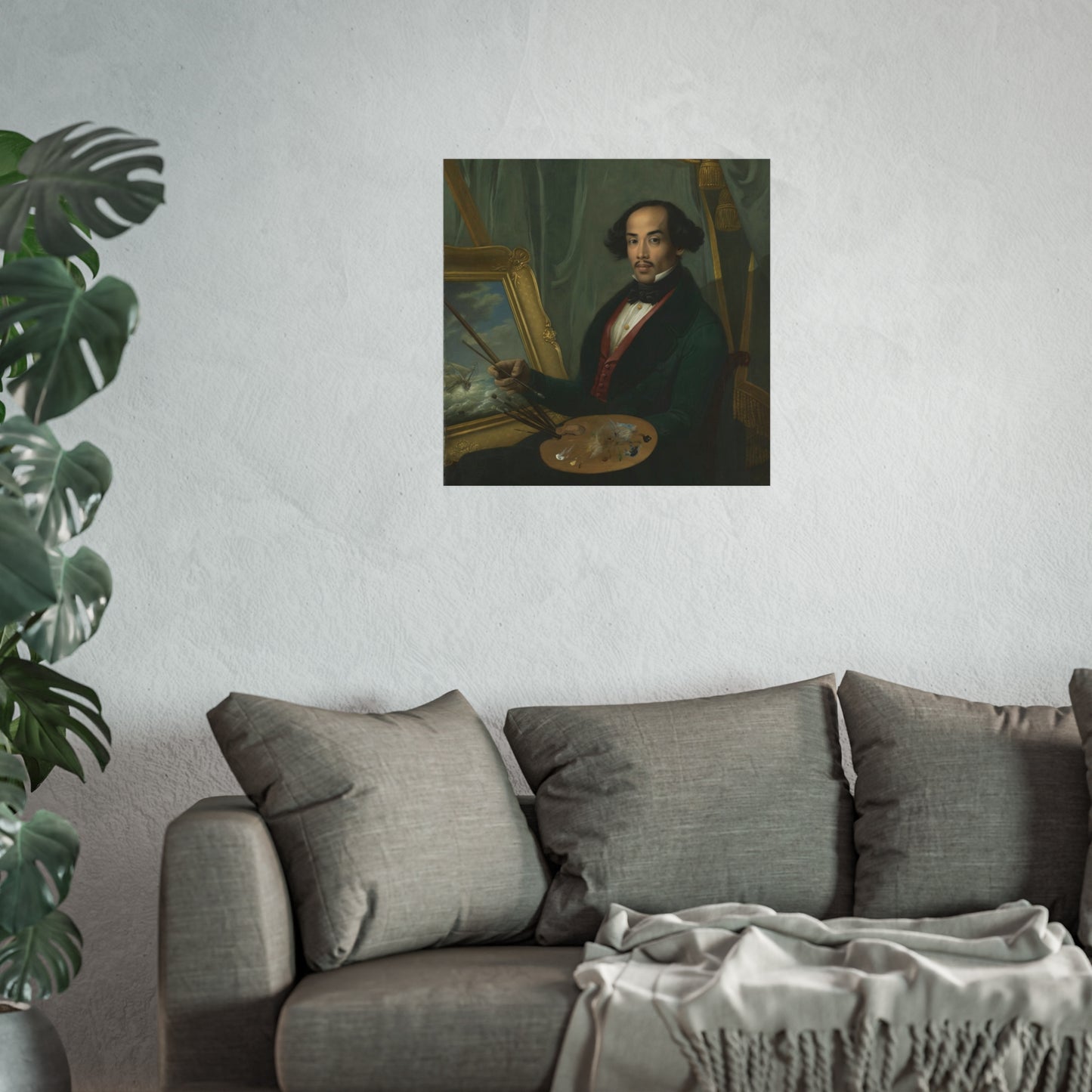 Portrait of the Painter Raden Syarif Bustaman Saleh