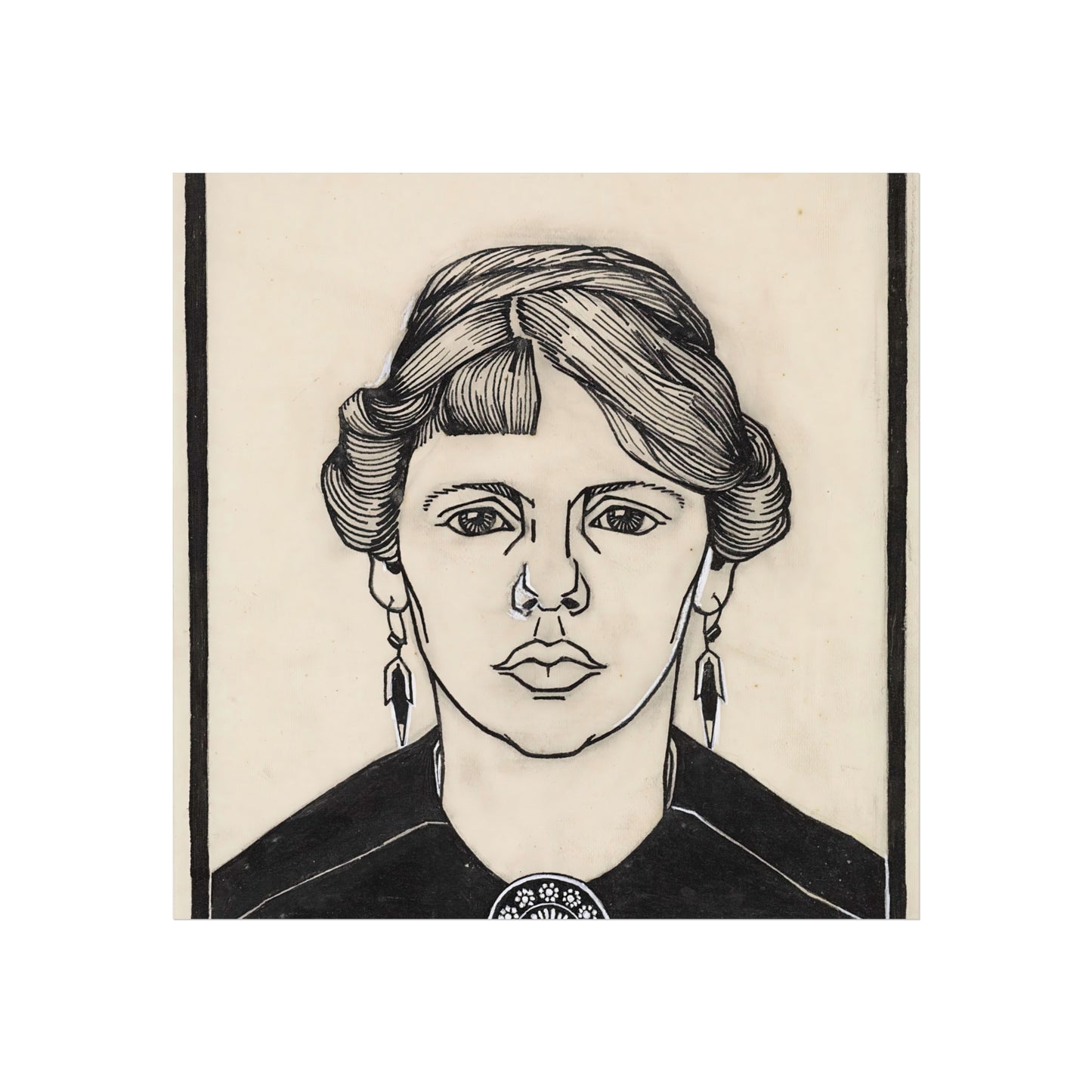 Portrait of a Woman, Frontal View