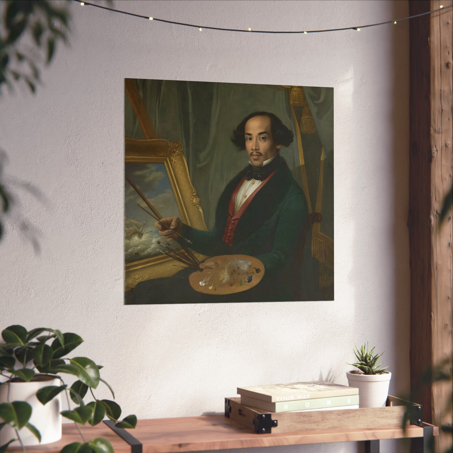 Portrait of the Painter Raden Syarif Bustaman Saleh