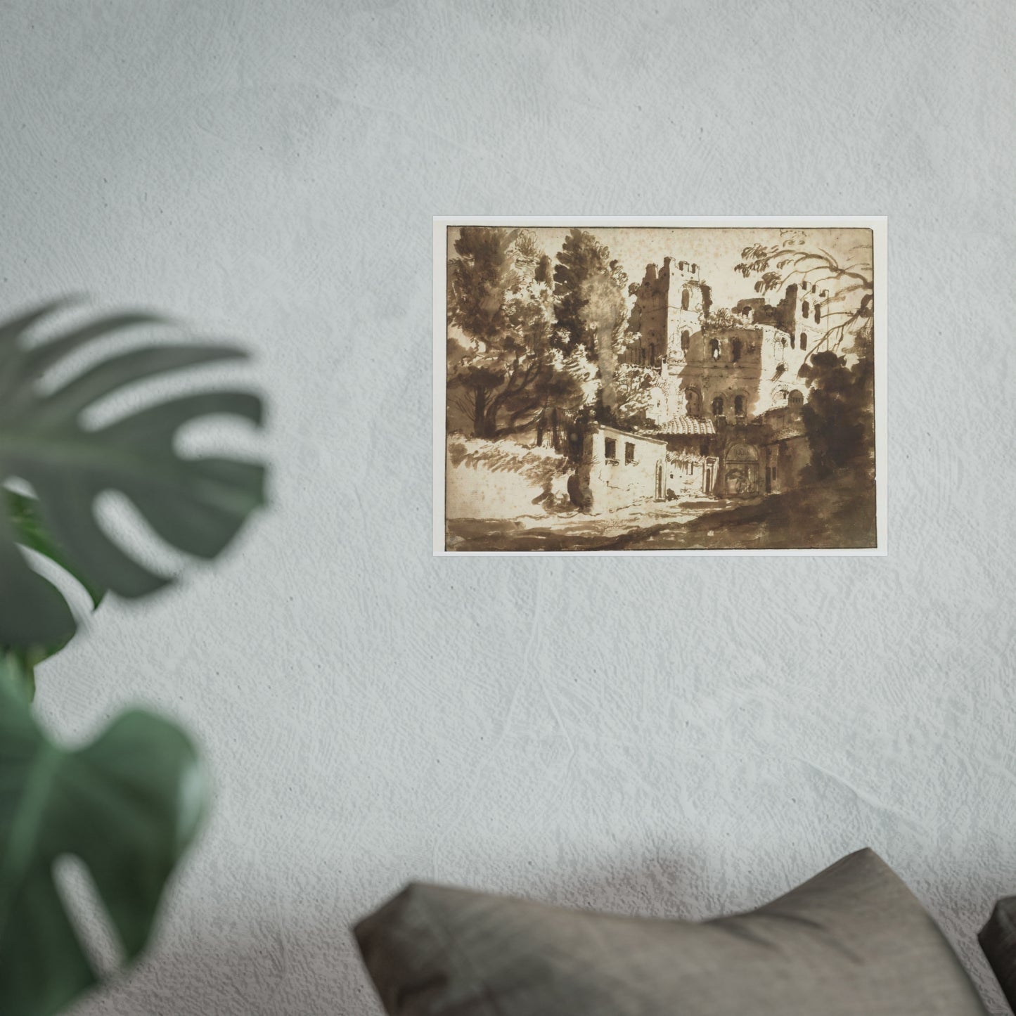 The Pincian Gate in Rome