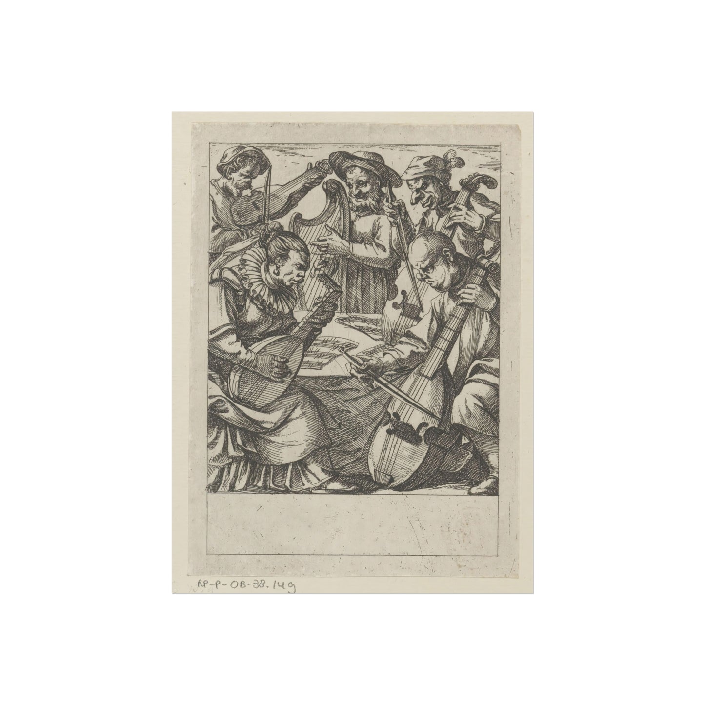 Musical Ensemble of Five Musicians