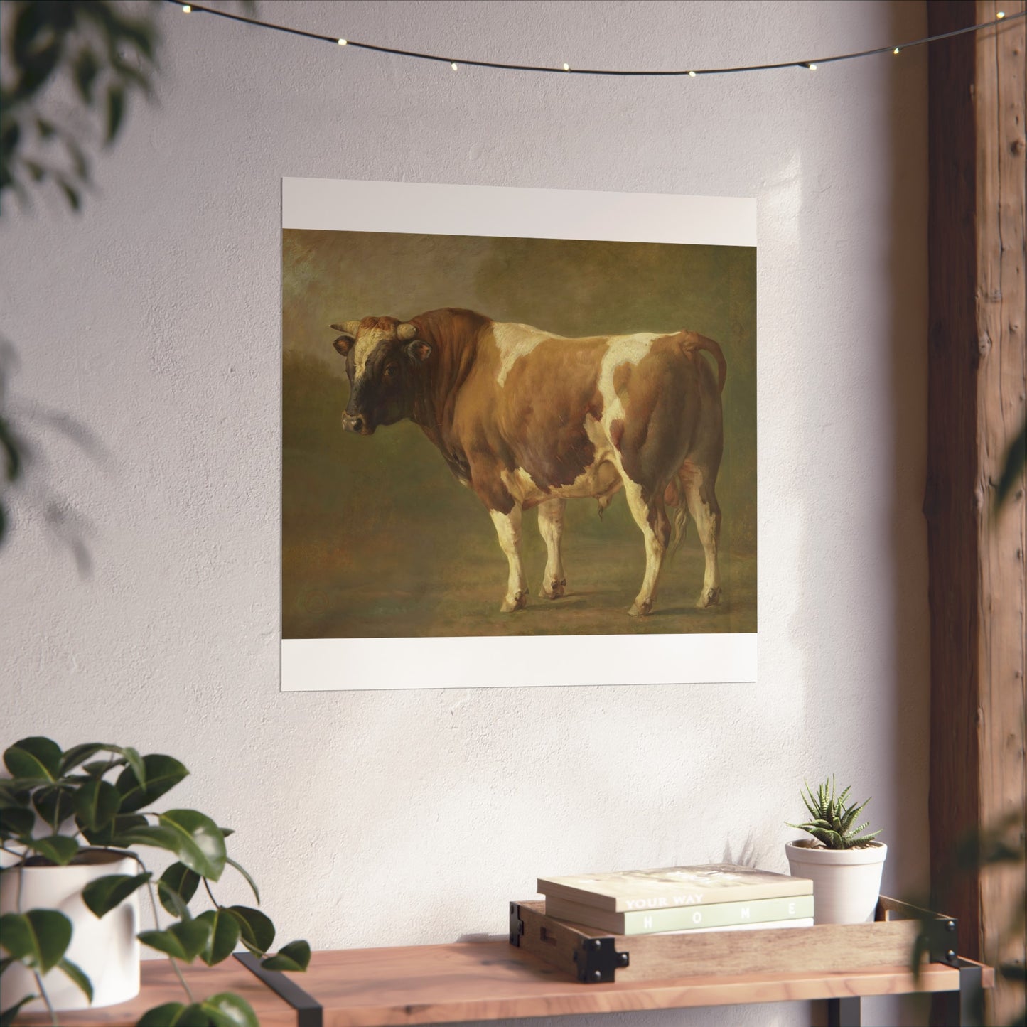 Study of a Bull, Standing to the Left