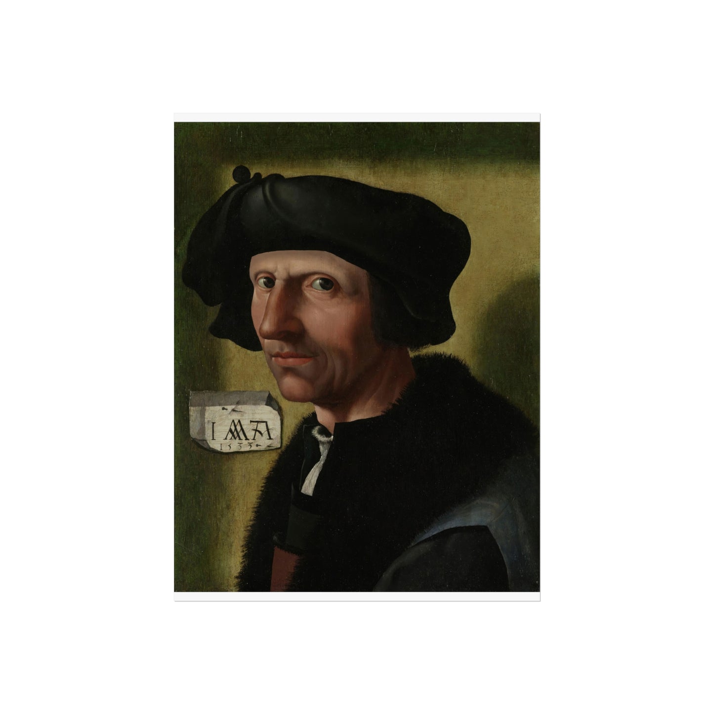 Portrait of Jacob Cornelisz van Oostsanen