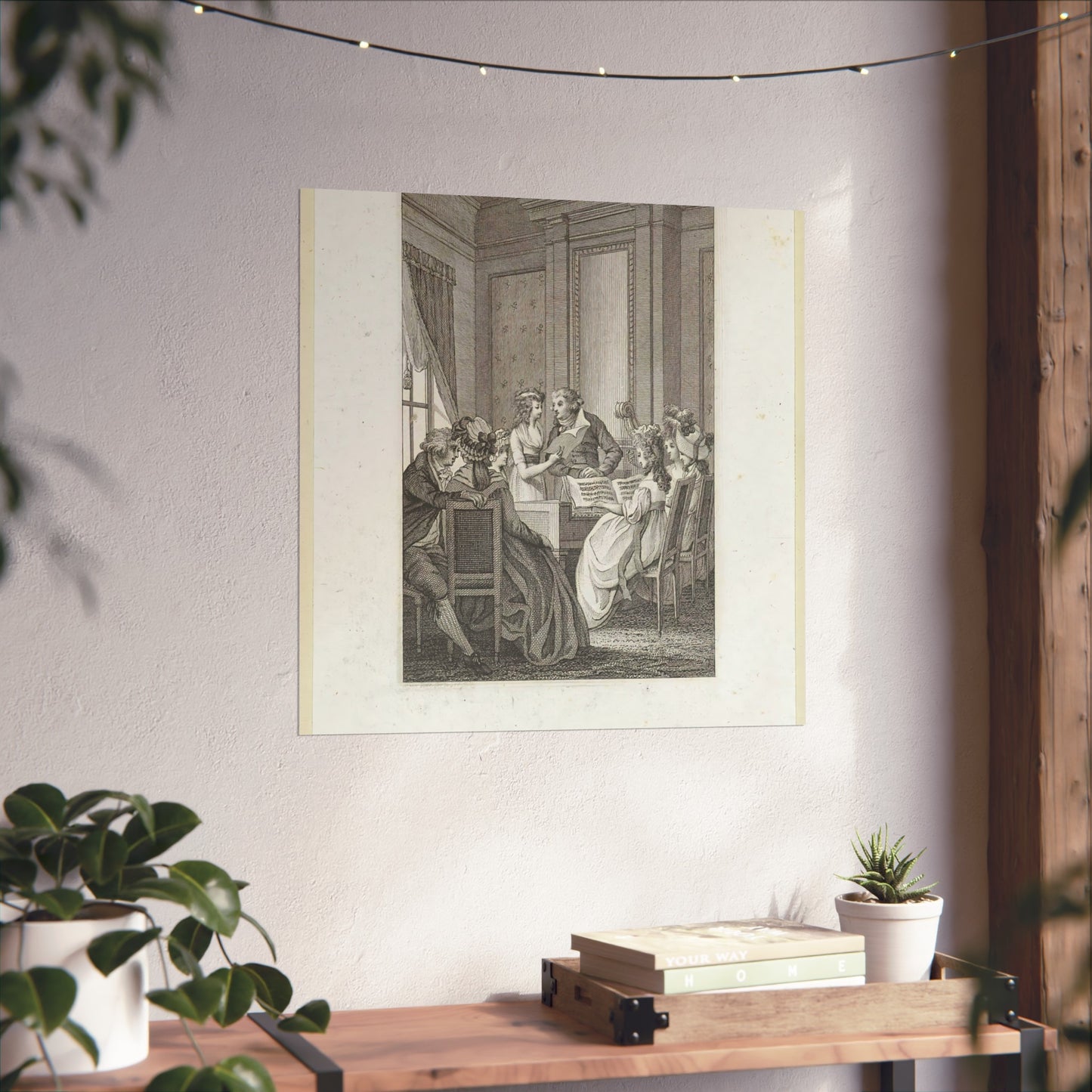 Musical Gathering in an Interior