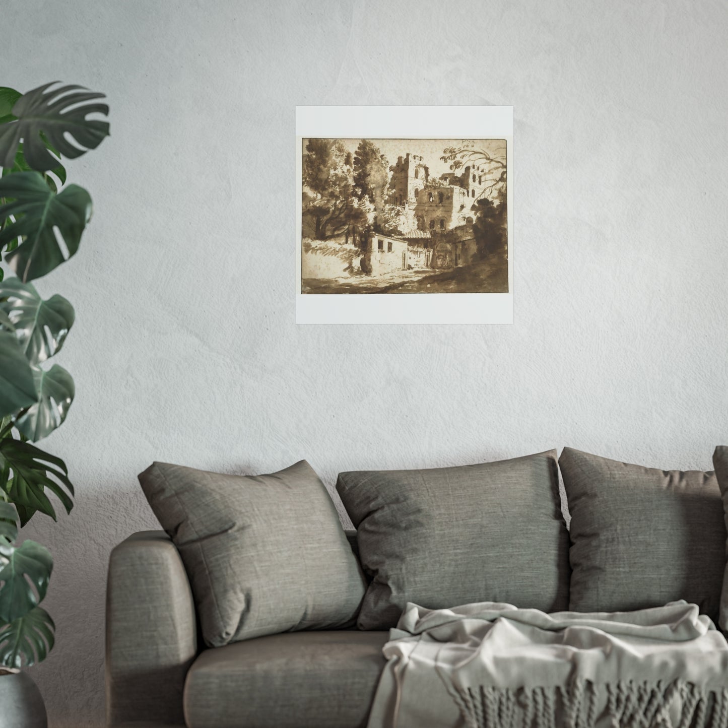 The Pincian Gate in Rome