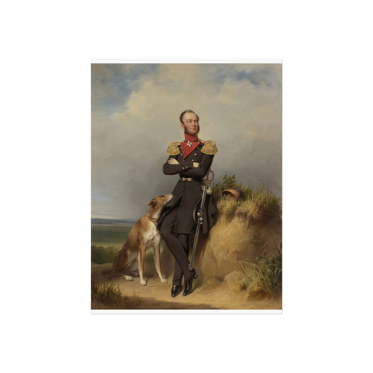 Portrait of William II, King of the Netherlands