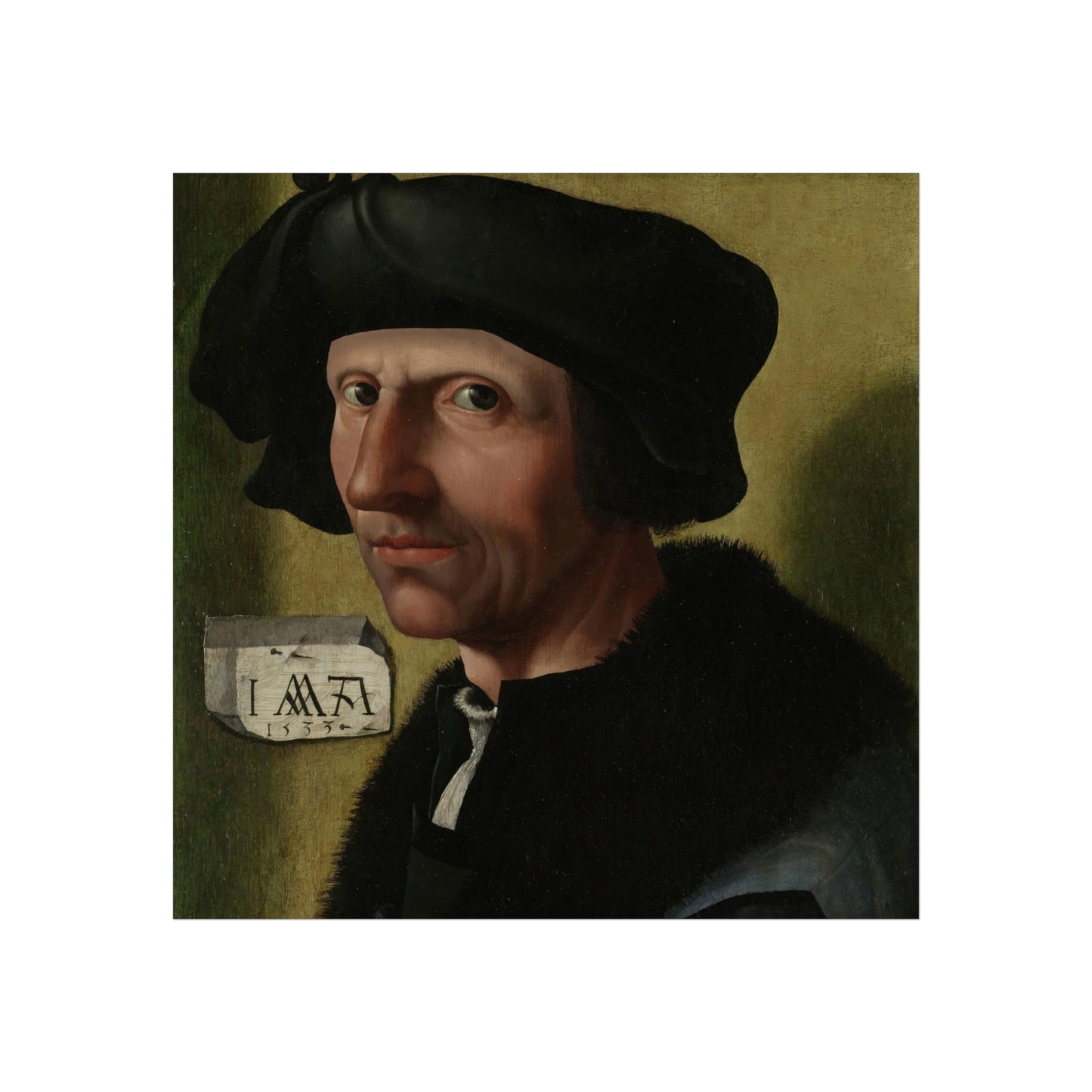 Portrait of Jacob Cornelisz van Oostsanen