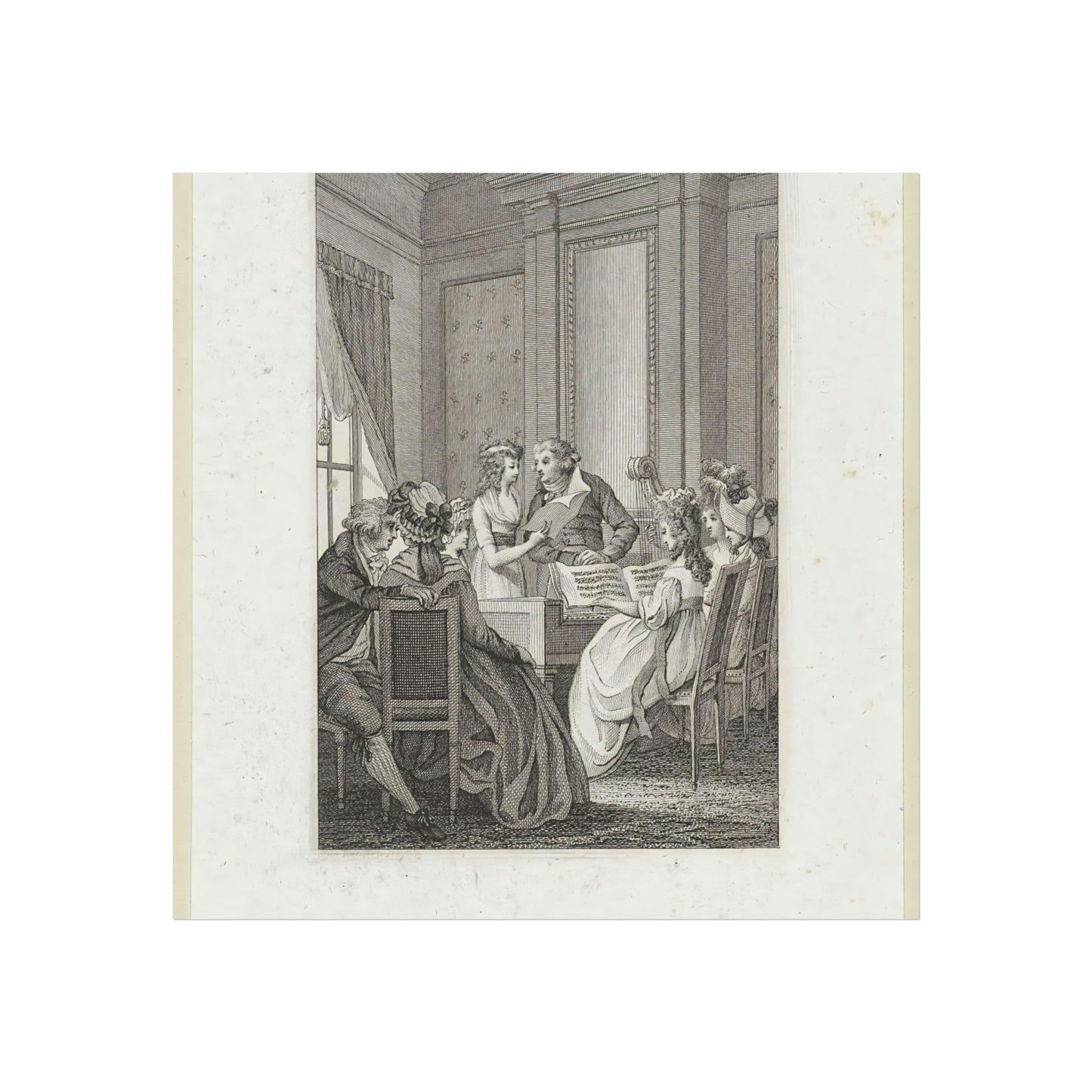 Musical Gathering in an Interior