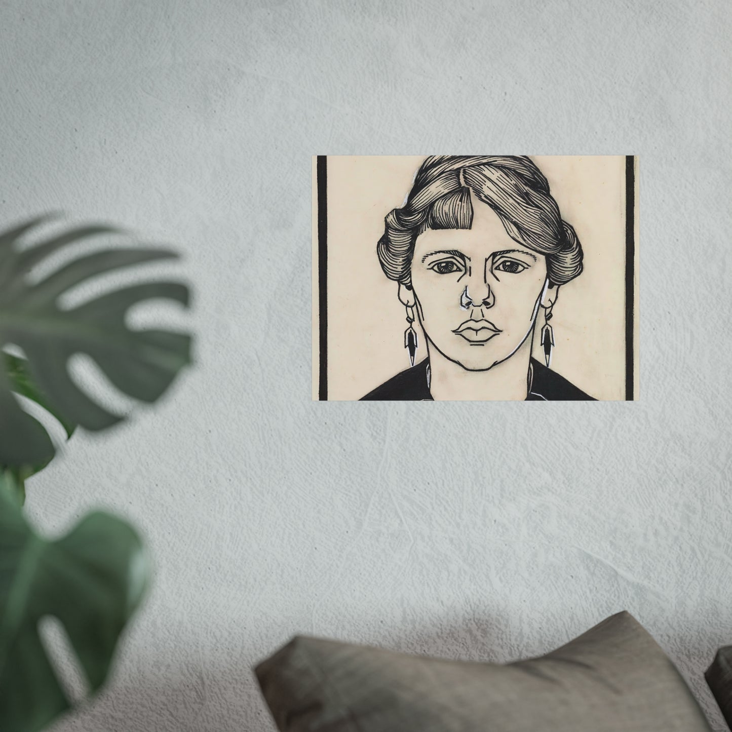 Portrait of a Woman, Frontal View