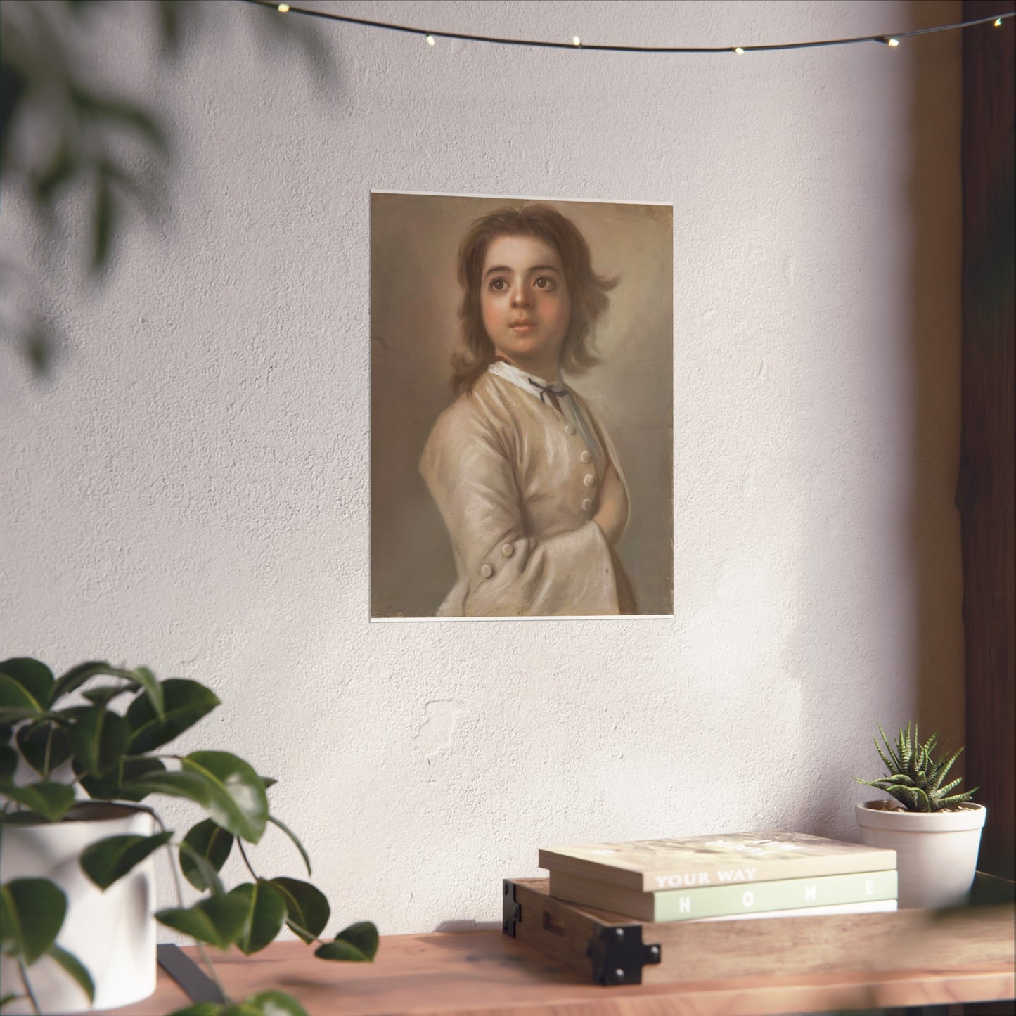 Study of a Boy from the Waist Up