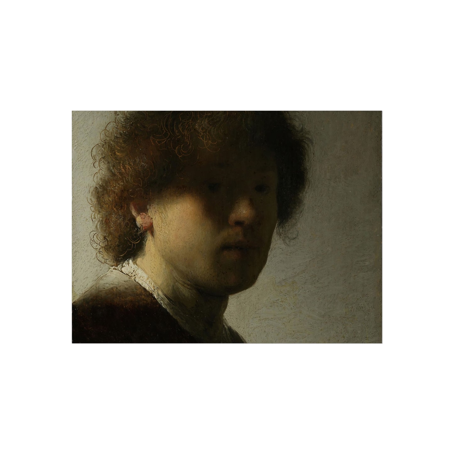 Self-Portrait of Rembrandt in His Youth