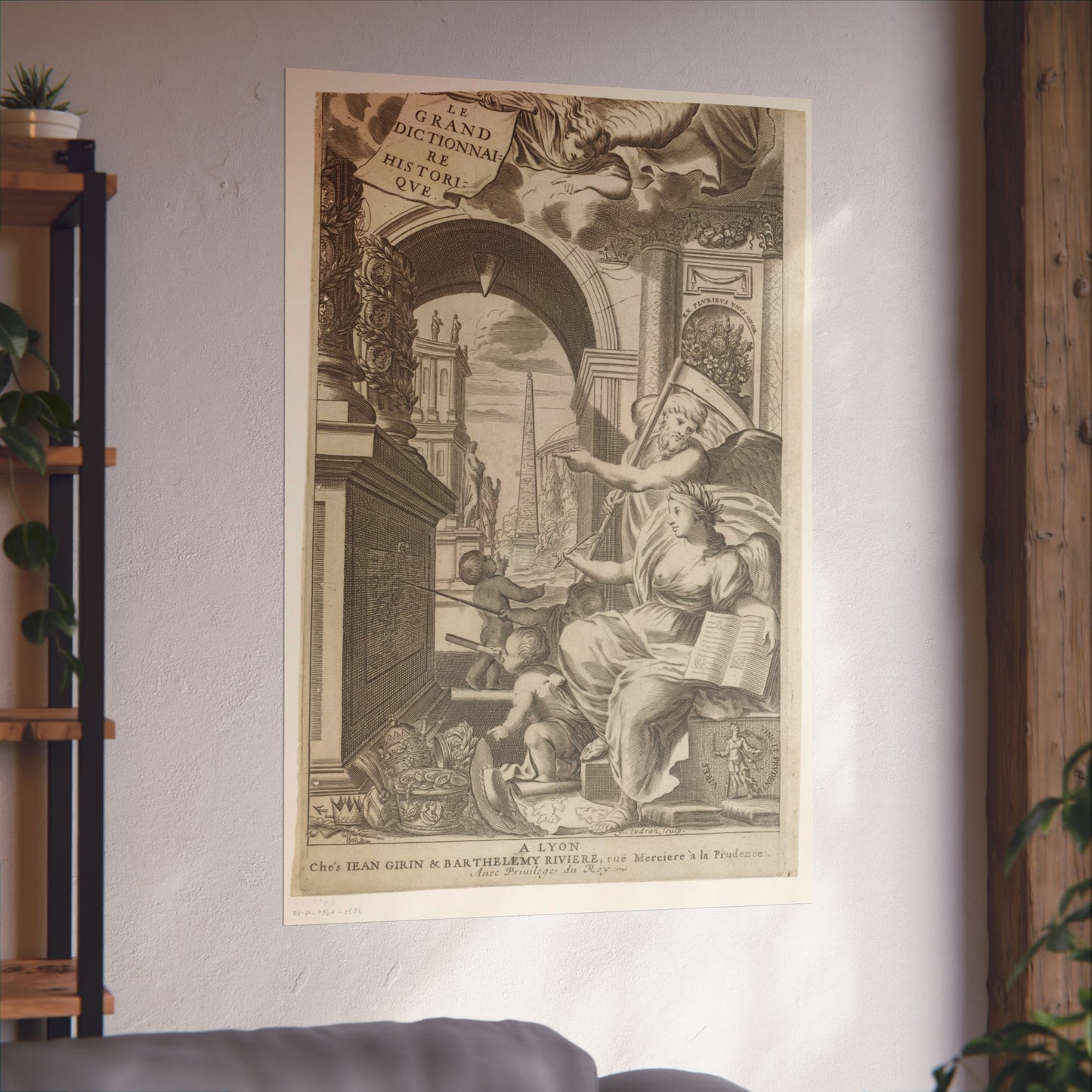 Title Page for: Louis Moréri, The Great Historical Dictionary, or The Curious Mix of Sacred and Profane History (...), 1681