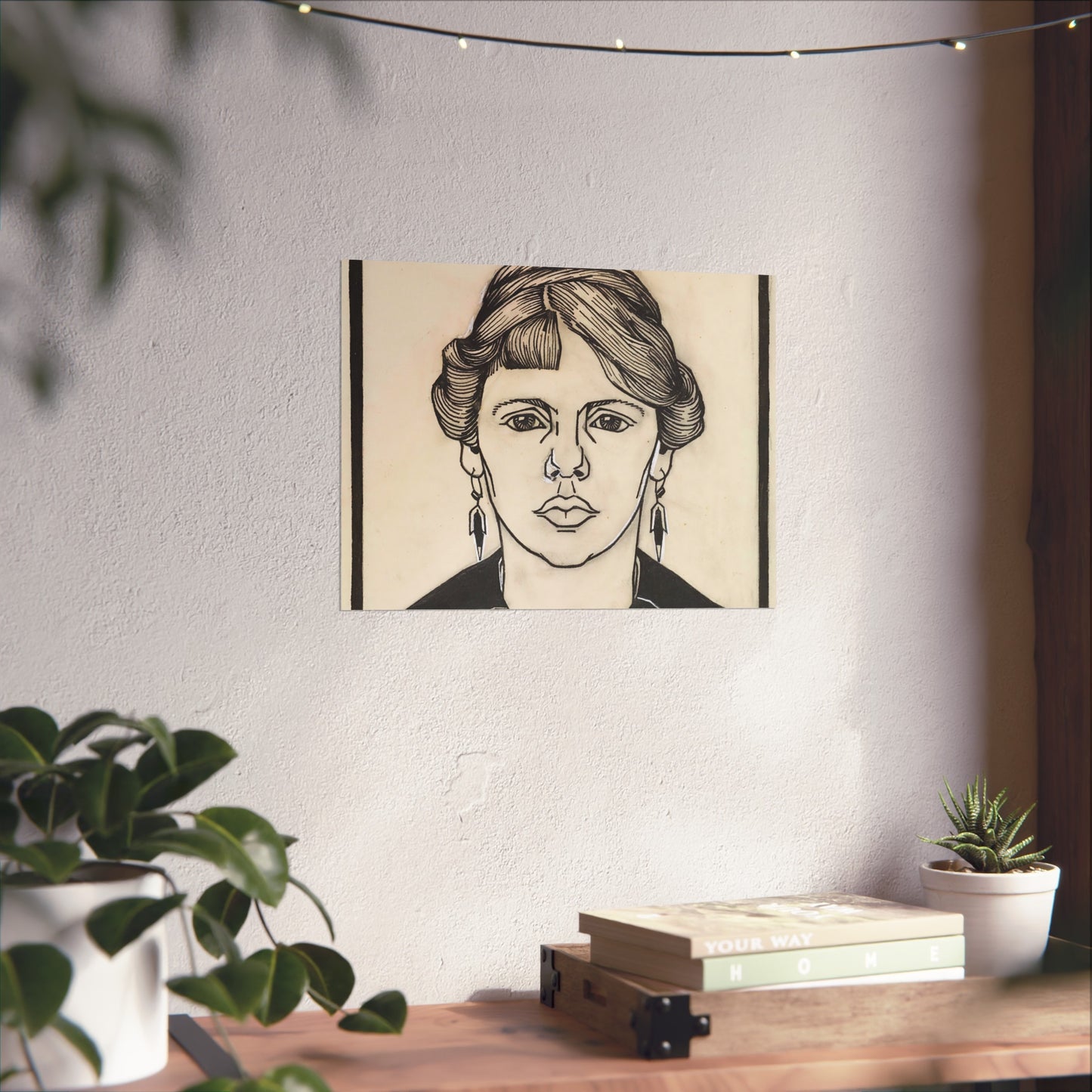 Portrait of a Woman, Frontal View