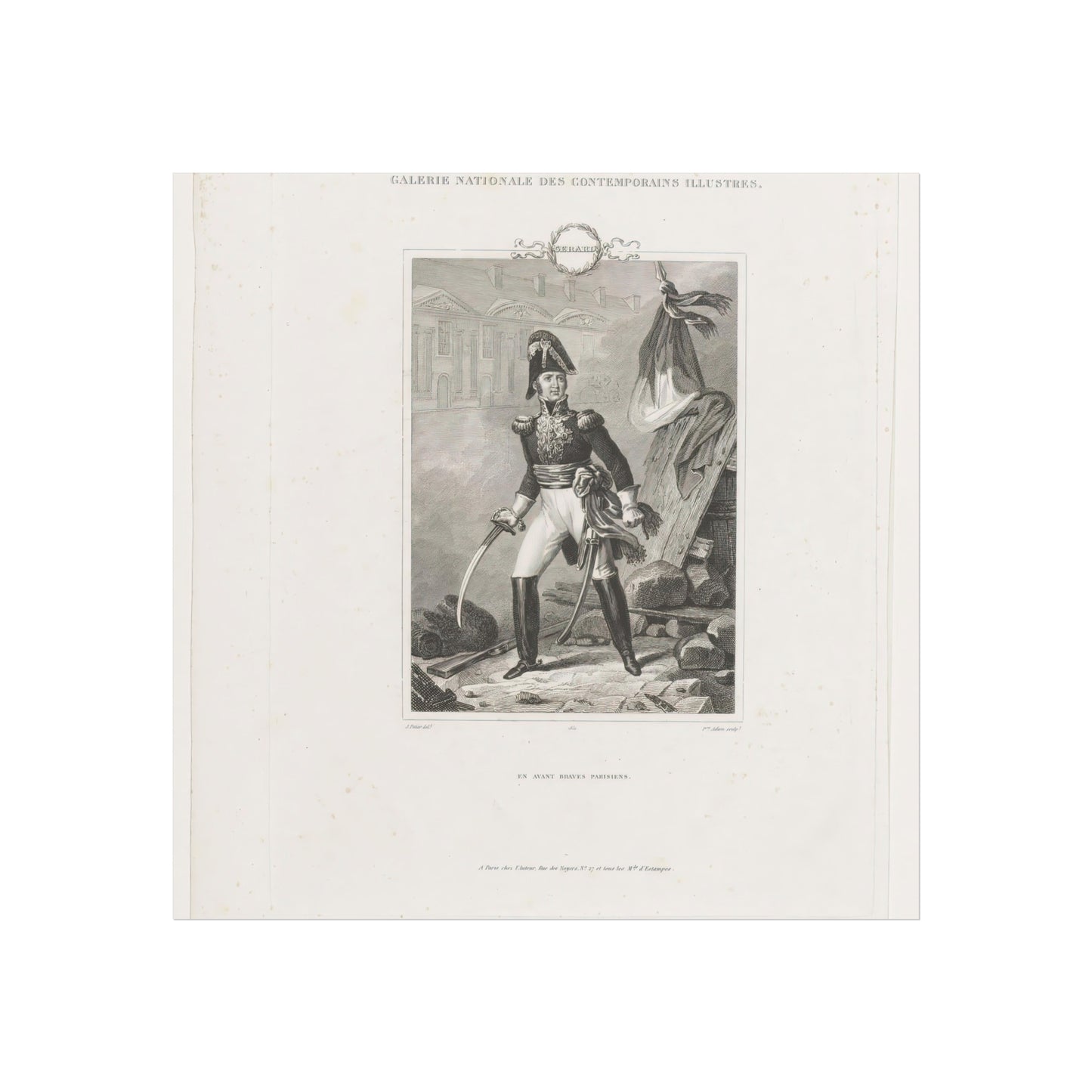 Portrait of Étienne-Maurice Gérard