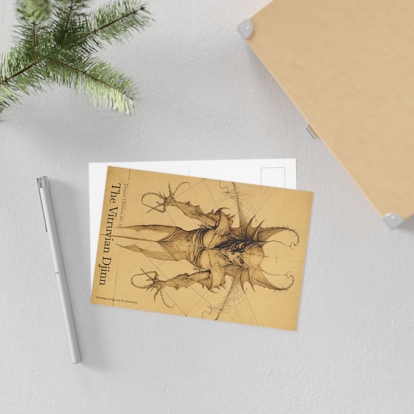 Desert Demon no. 13: The Vitruvian Djinn