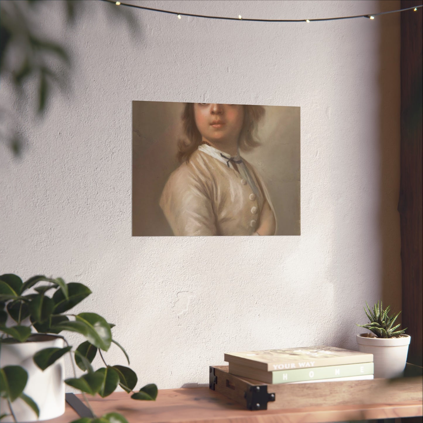 Study of a Boy from the Waist Up