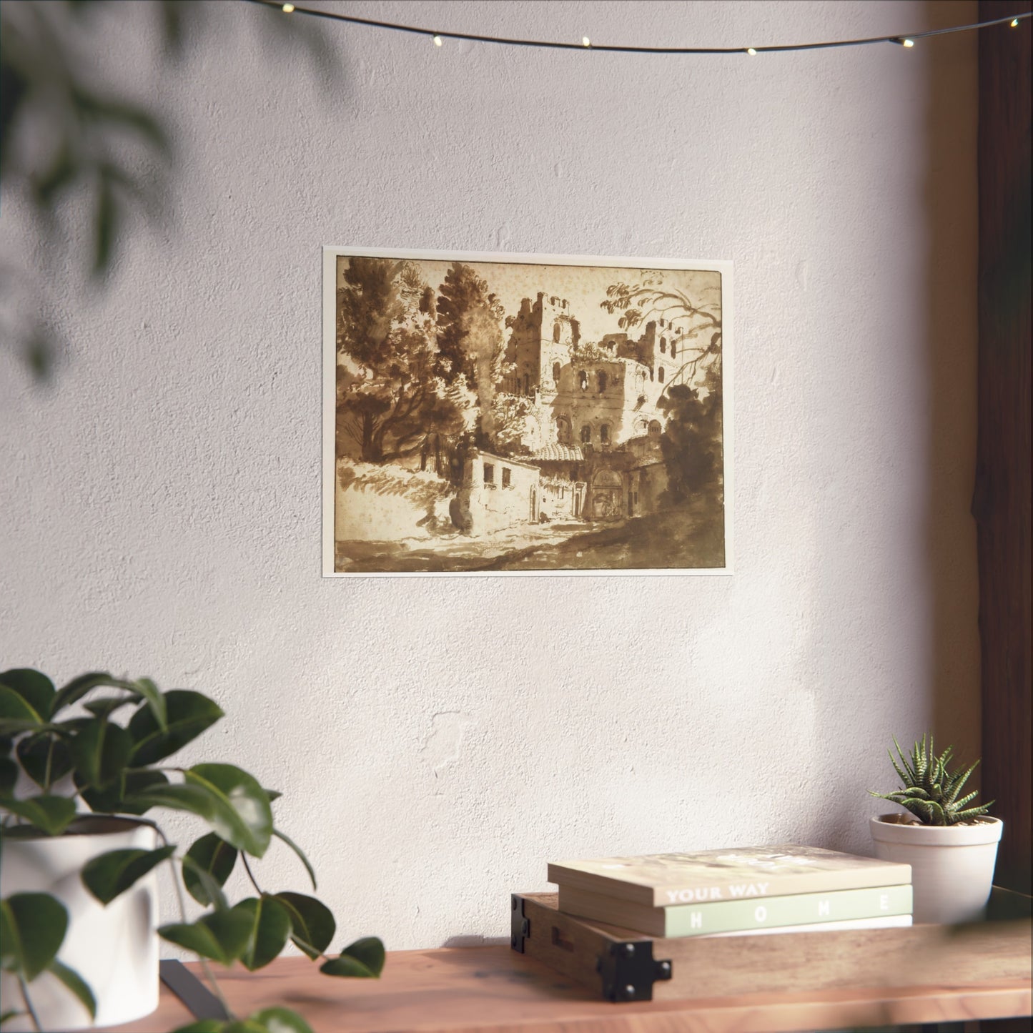 The Pincian Gate in Rome