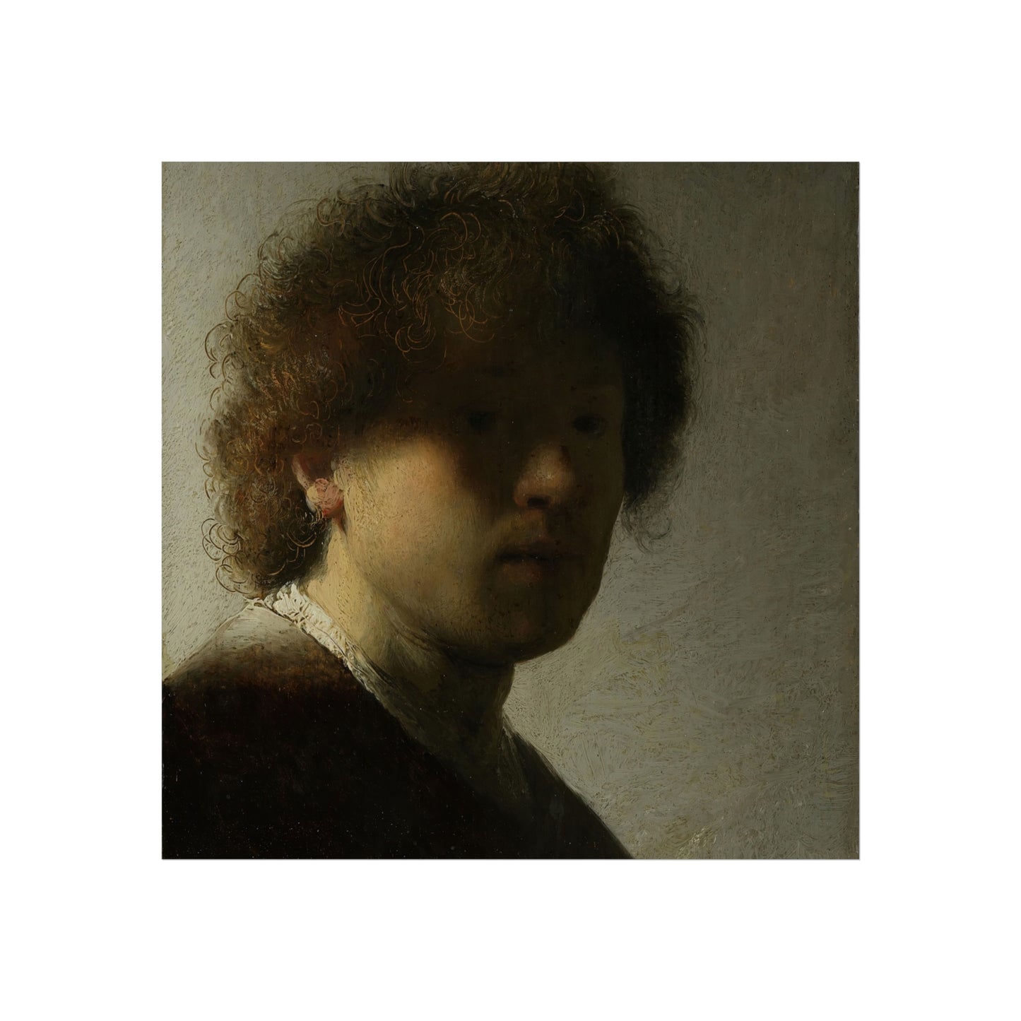 Self-Portrait of Rembrandt in His Youth