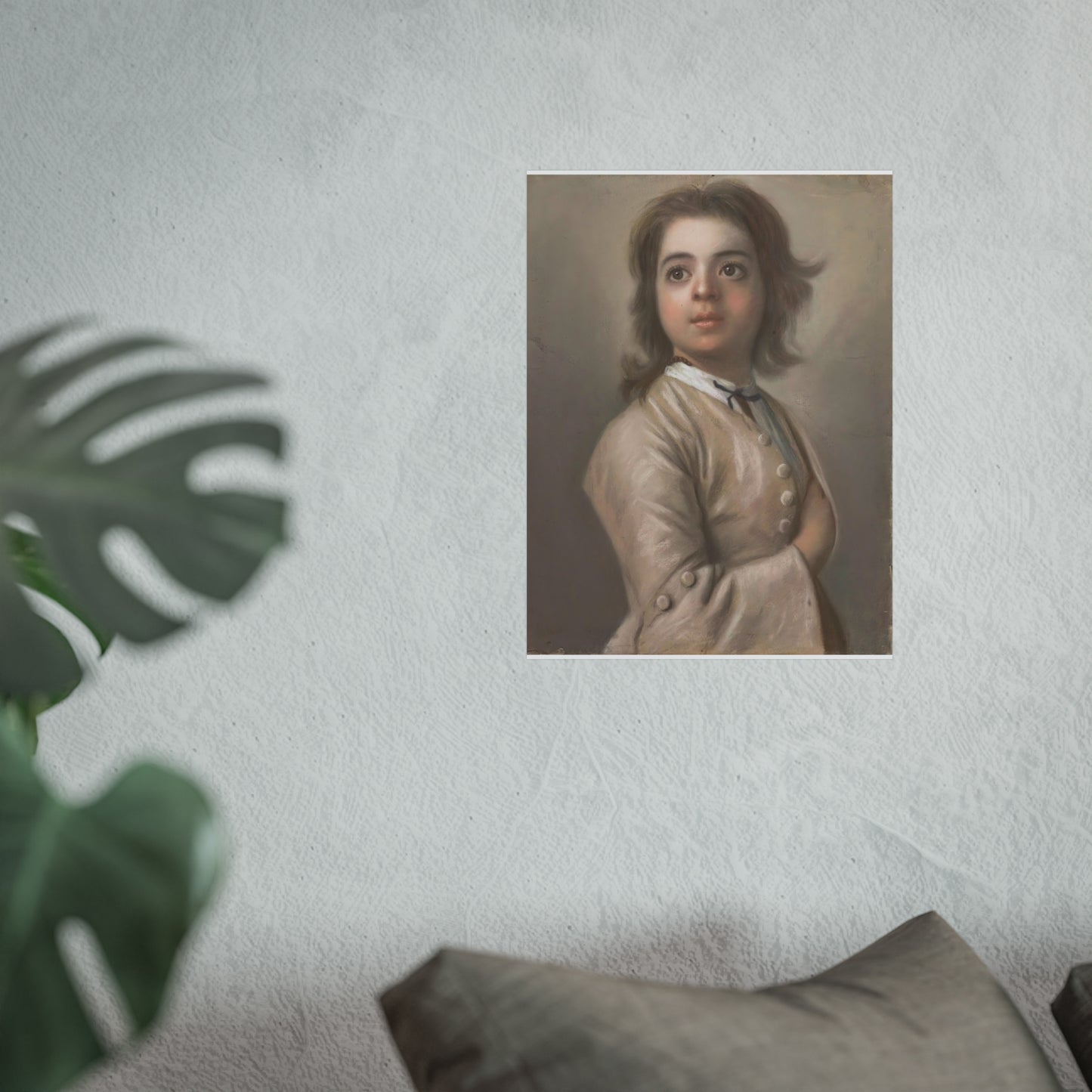 Study of a Boy from the Waist Up