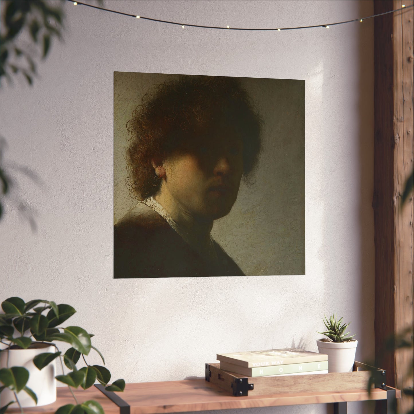 Self-Portrait of Rembrandt in His Youth