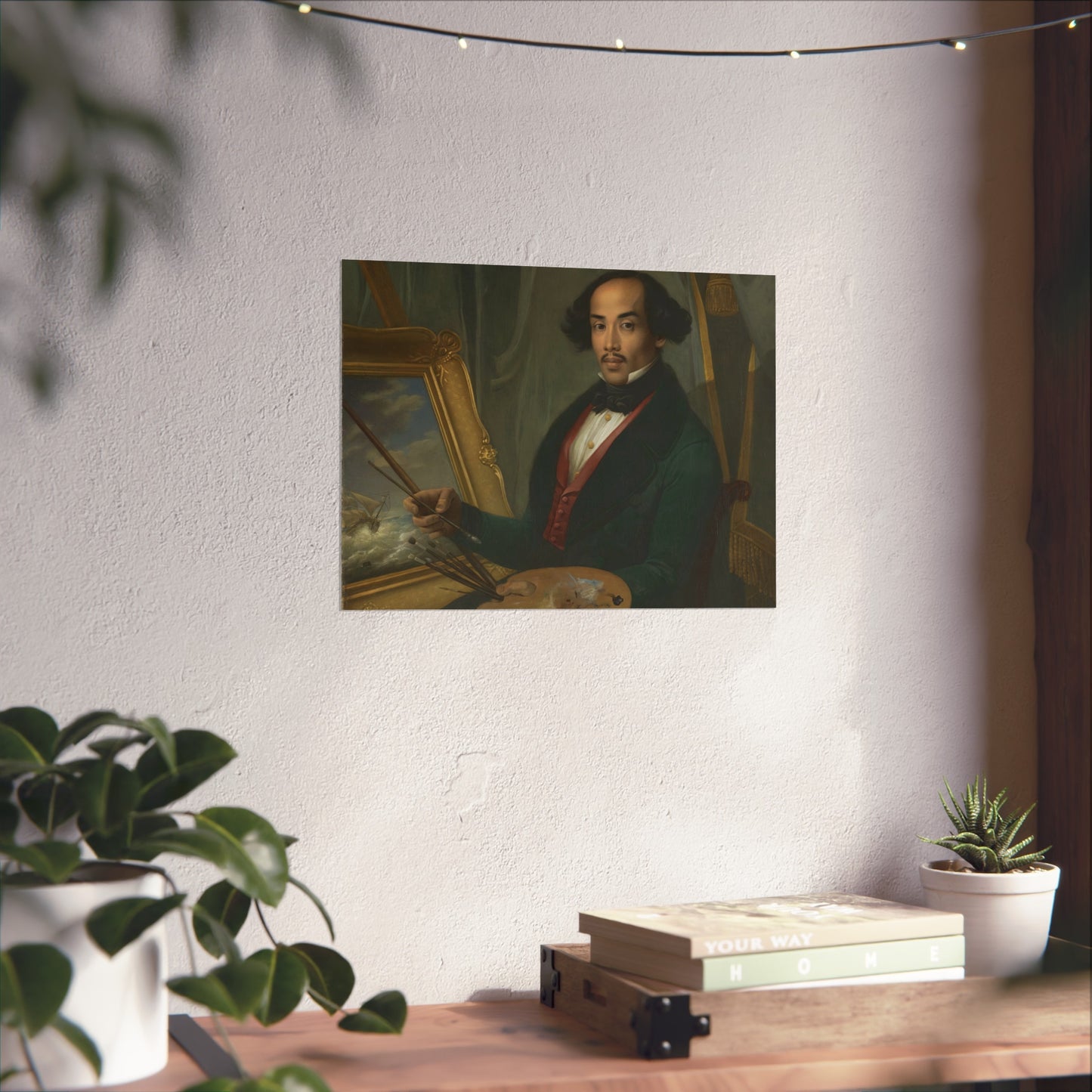 Portrait of the Painter Raden Syarif Bustaman Saleh