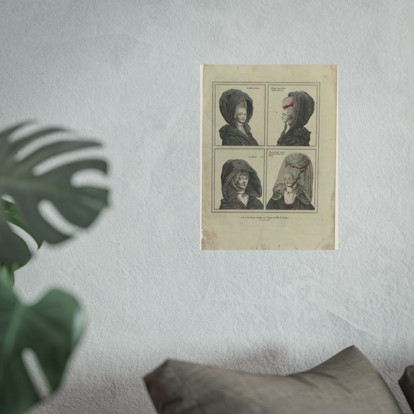 Coiffures, Poufs, Hats and Bonnets: Eleven Coiffures and Headdresses