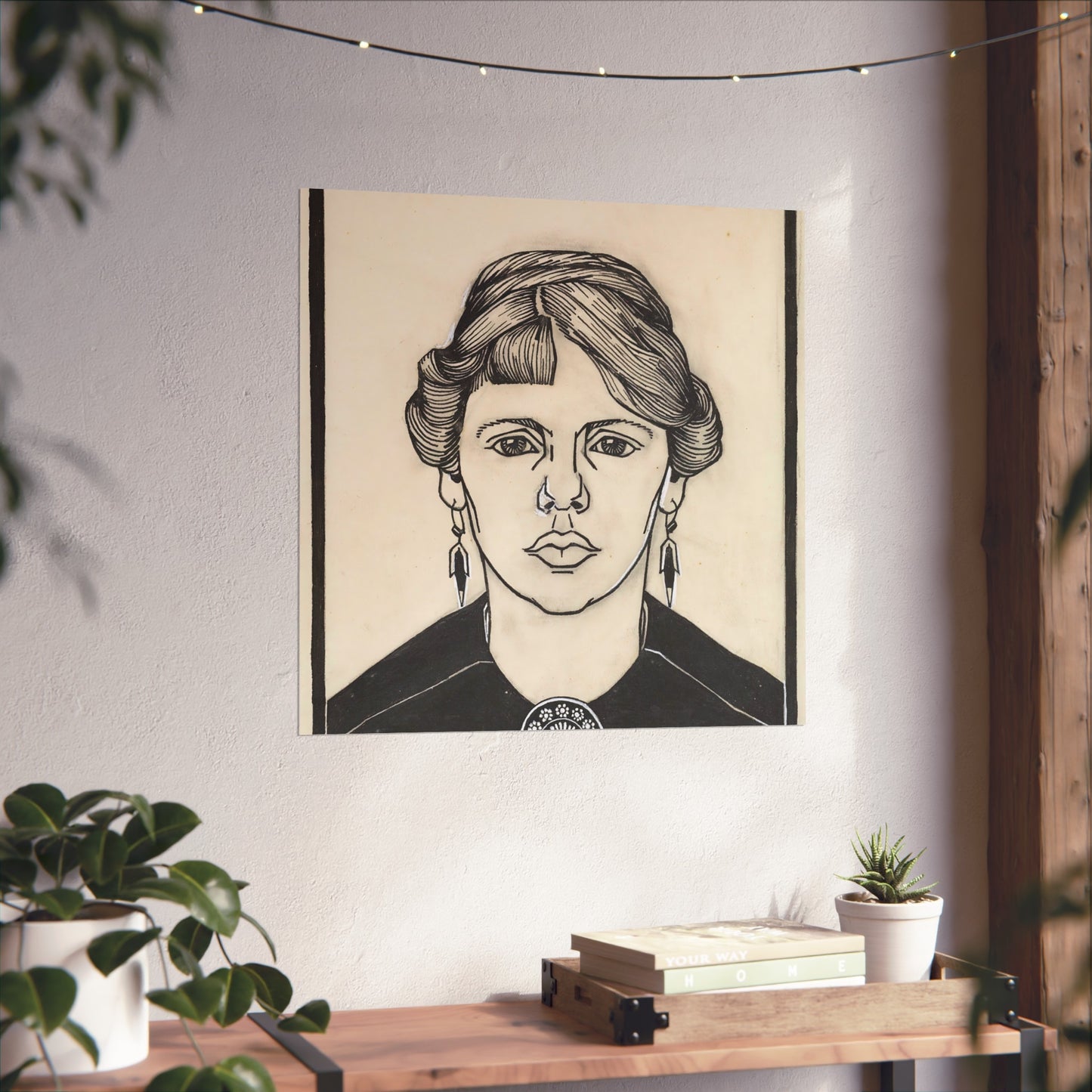 Portrait of a Woman, Frontal View