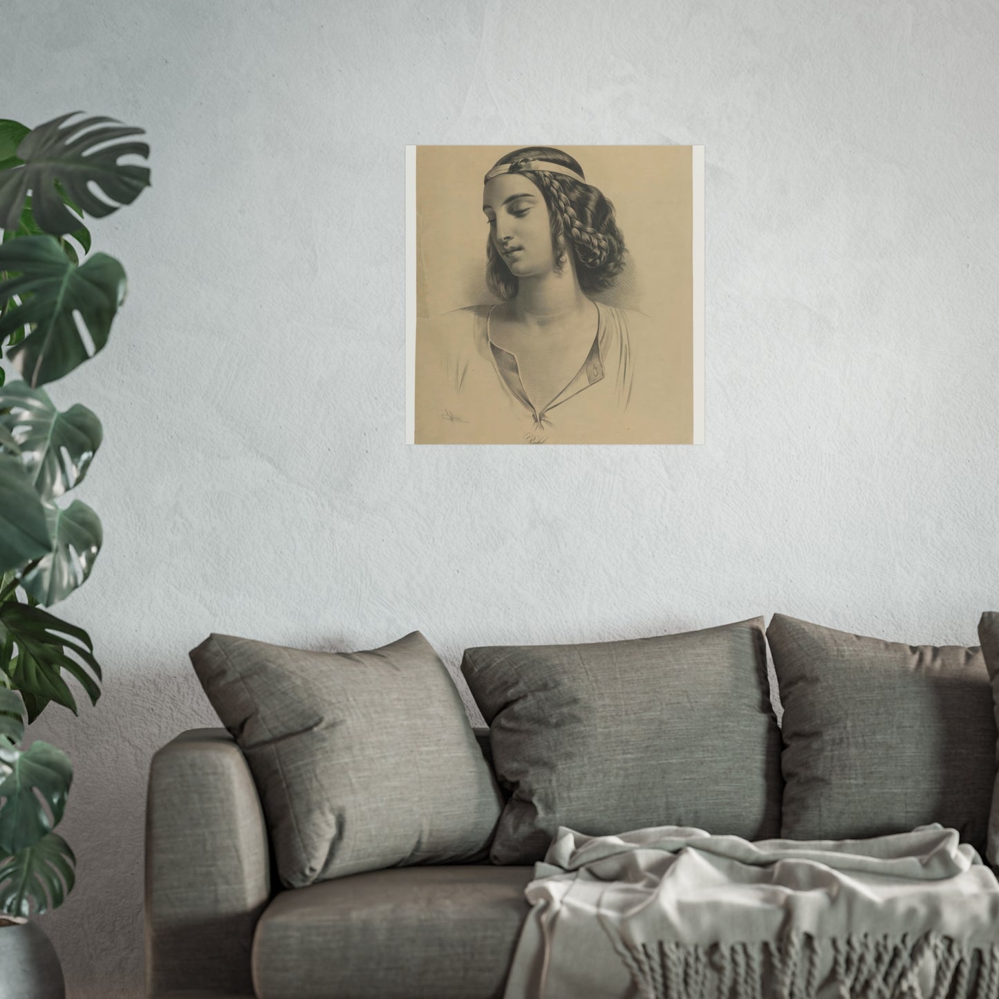 Portrait of Actress Mademoiselle Rachel (Élisabeth Rachel Félix)