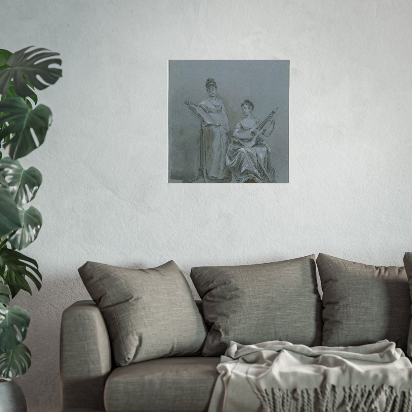 Two Ladies Making Music