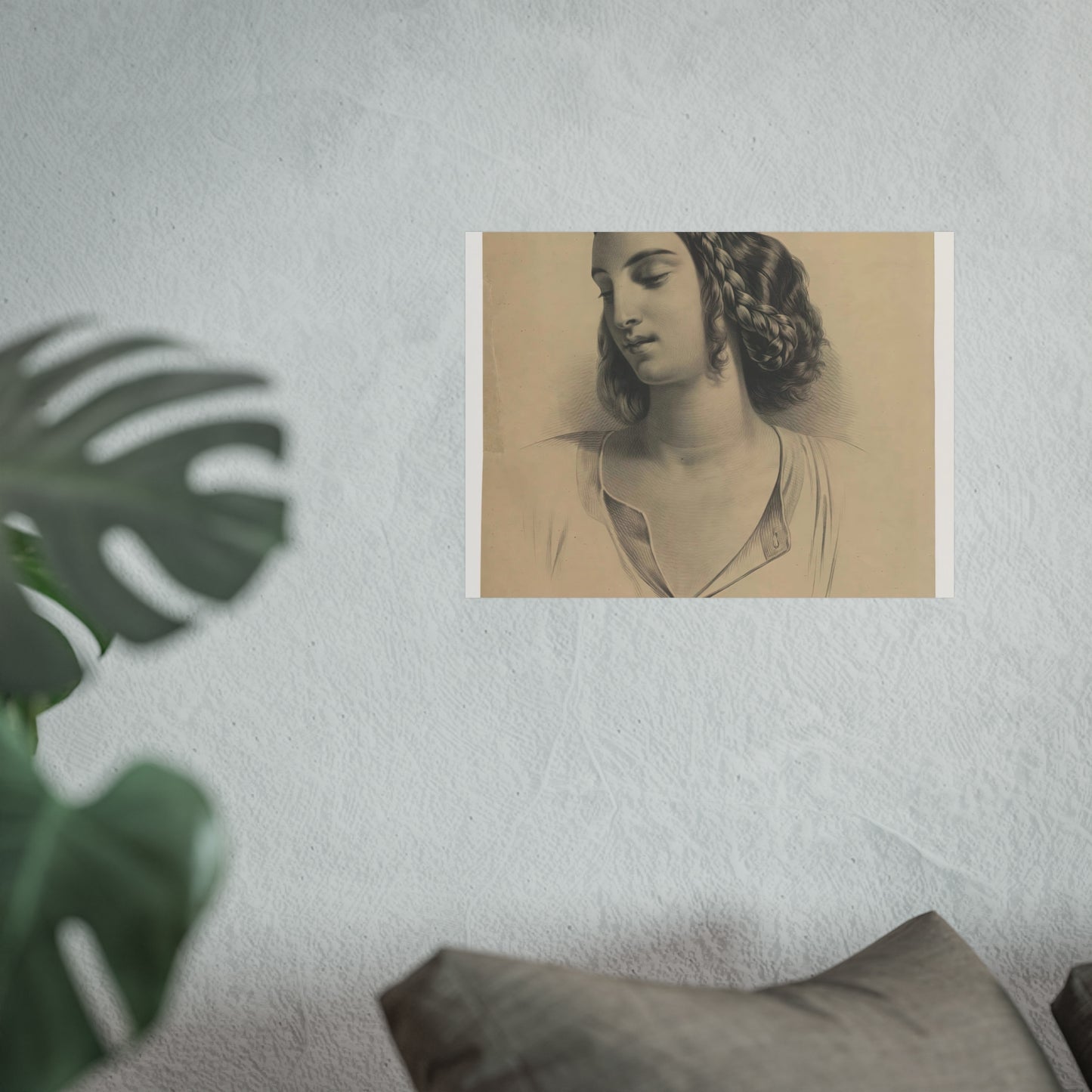 Portrait of Actress Mademoiselle Rachel (Élisabeth Rachel Félix)