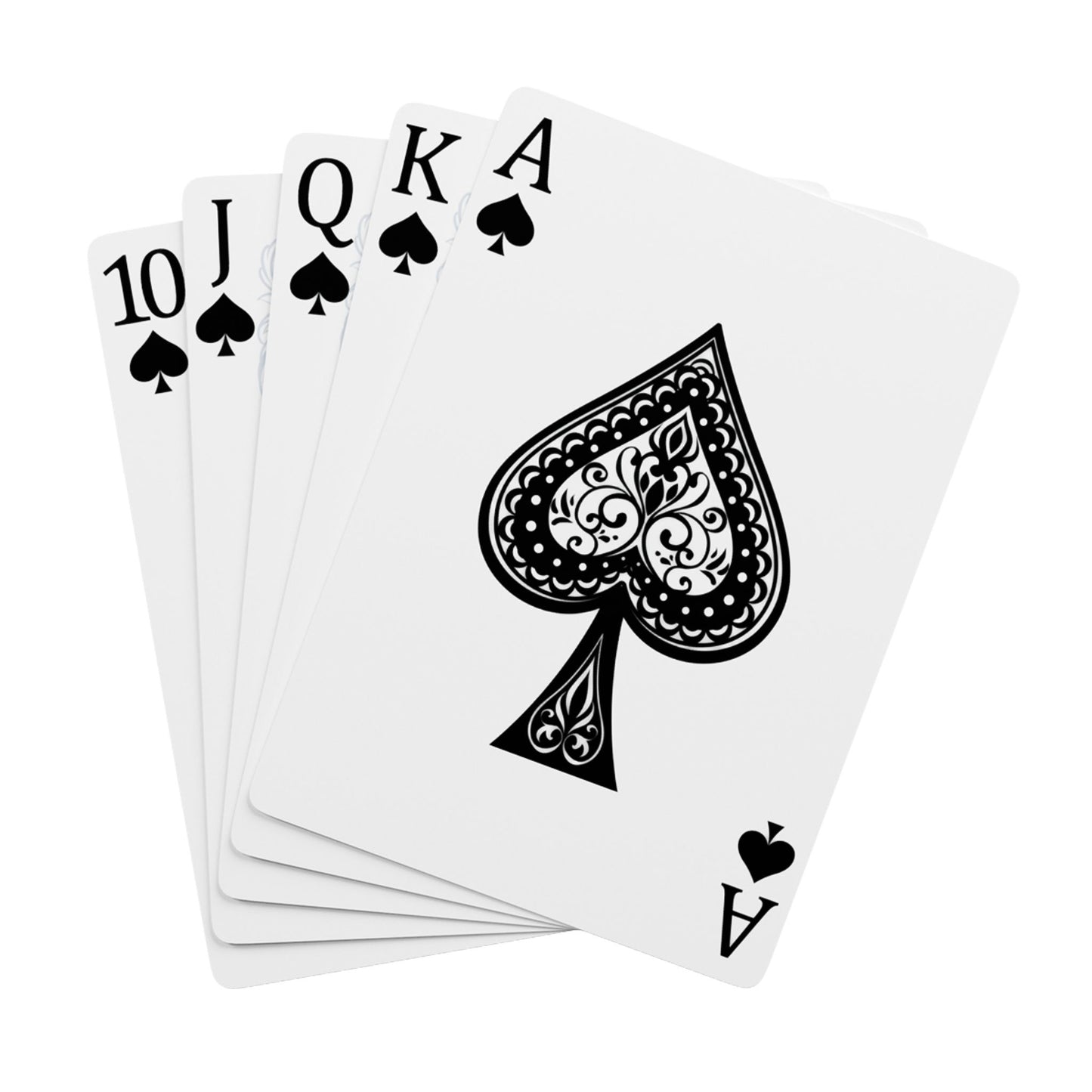 Elegant Gothic Creatures Playing Cards - Mystical Moon & Shadows Poker Deck