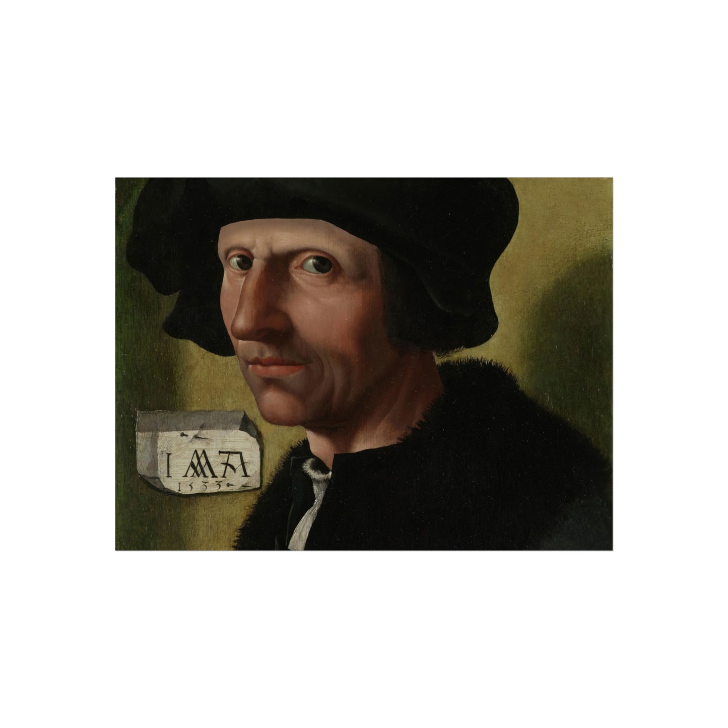 Portrait of Jacob Cornelisz van Oostsanen