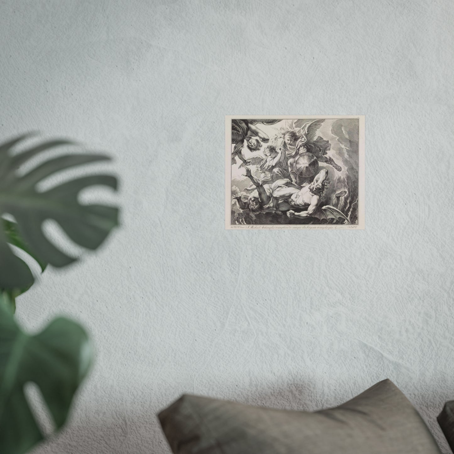 Michael Battles Against Devils