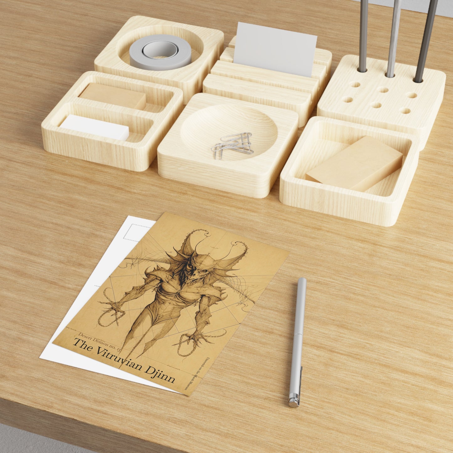 Desert Demon no. 13: The Vitruvian Djinn