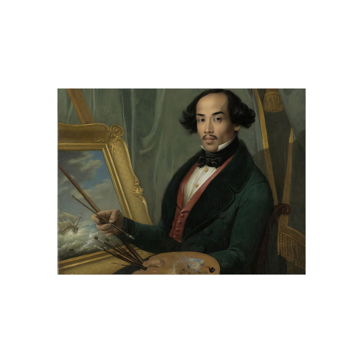 Portrait of the Painter Raden Syarif Bustaman Saleh