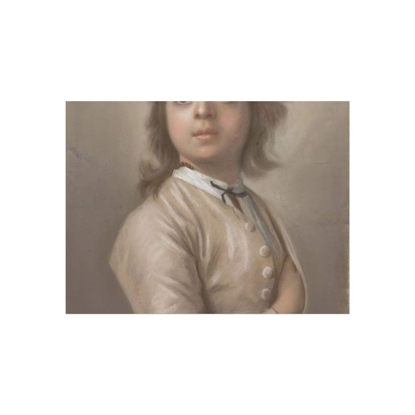 Study of a Boy from the Waist Up