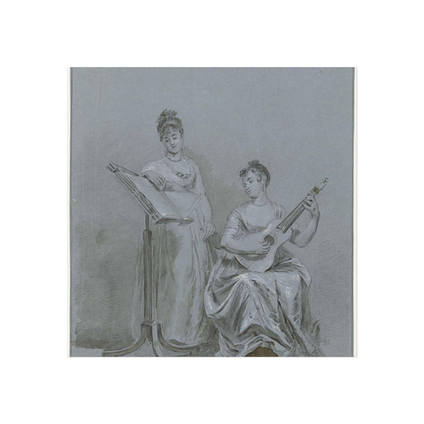 Two Ladies Making Music