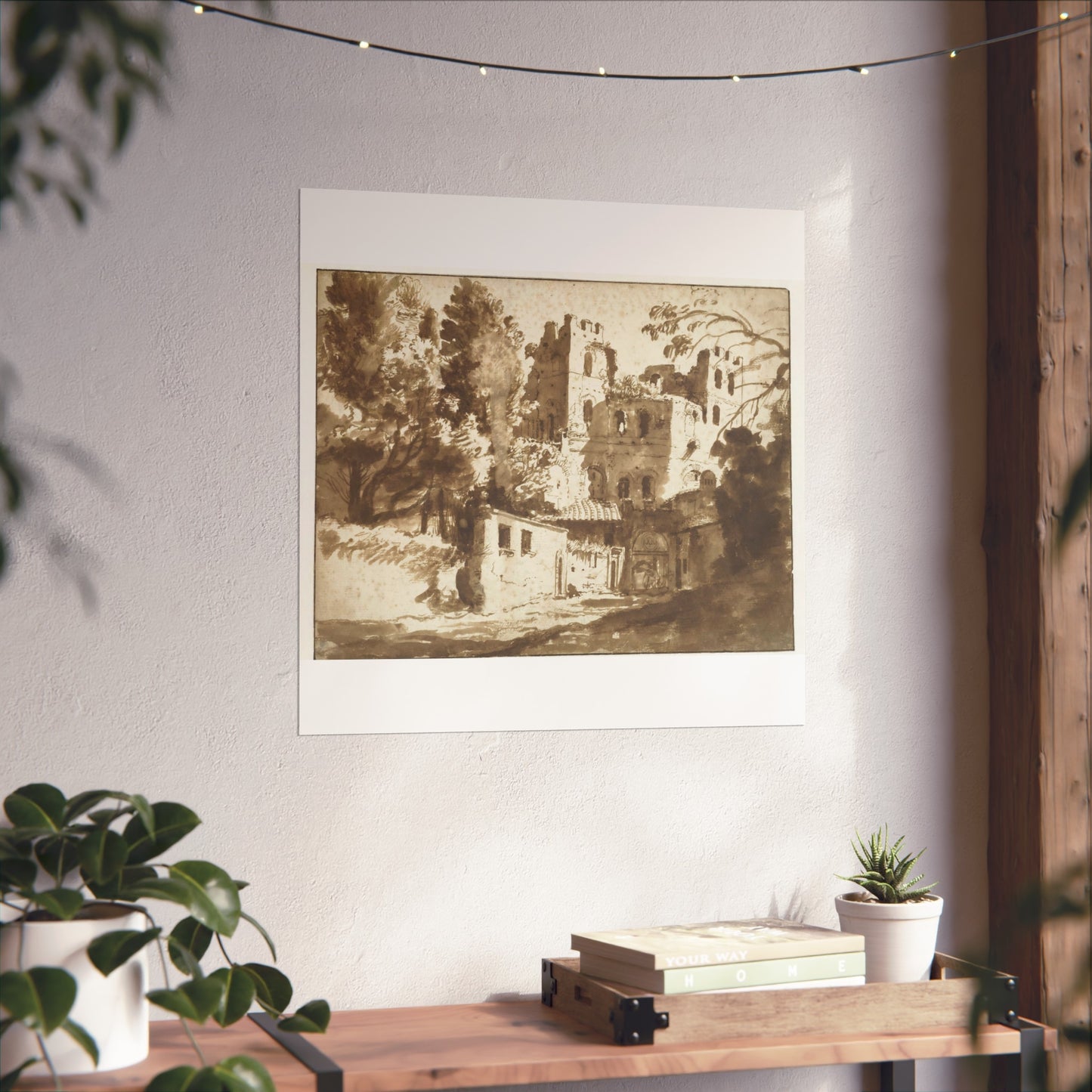 The Pincian Gate in Rome