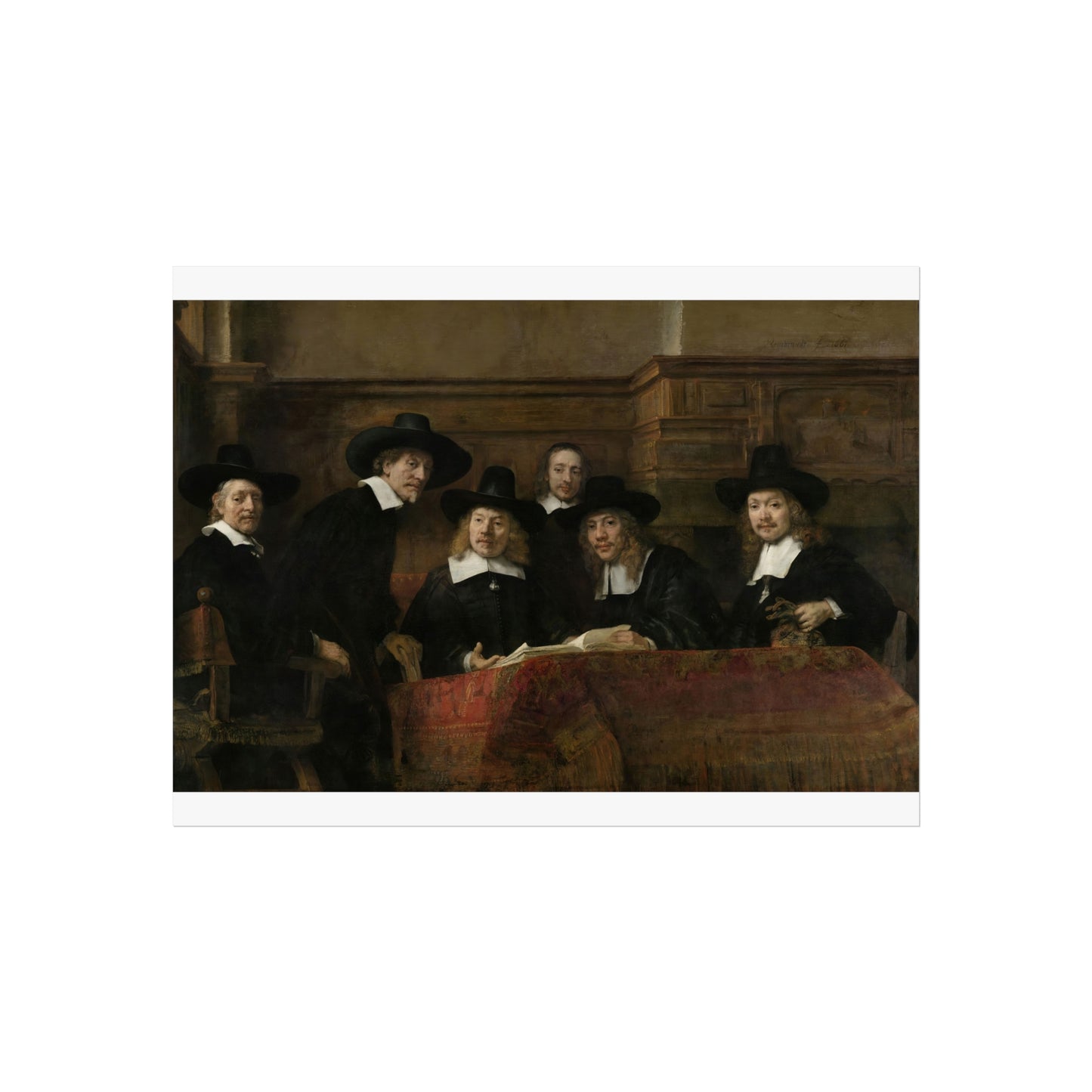 The Sampling Officials of the Amsterdam Drapers’ Guild, Known as ‘The Syndics’