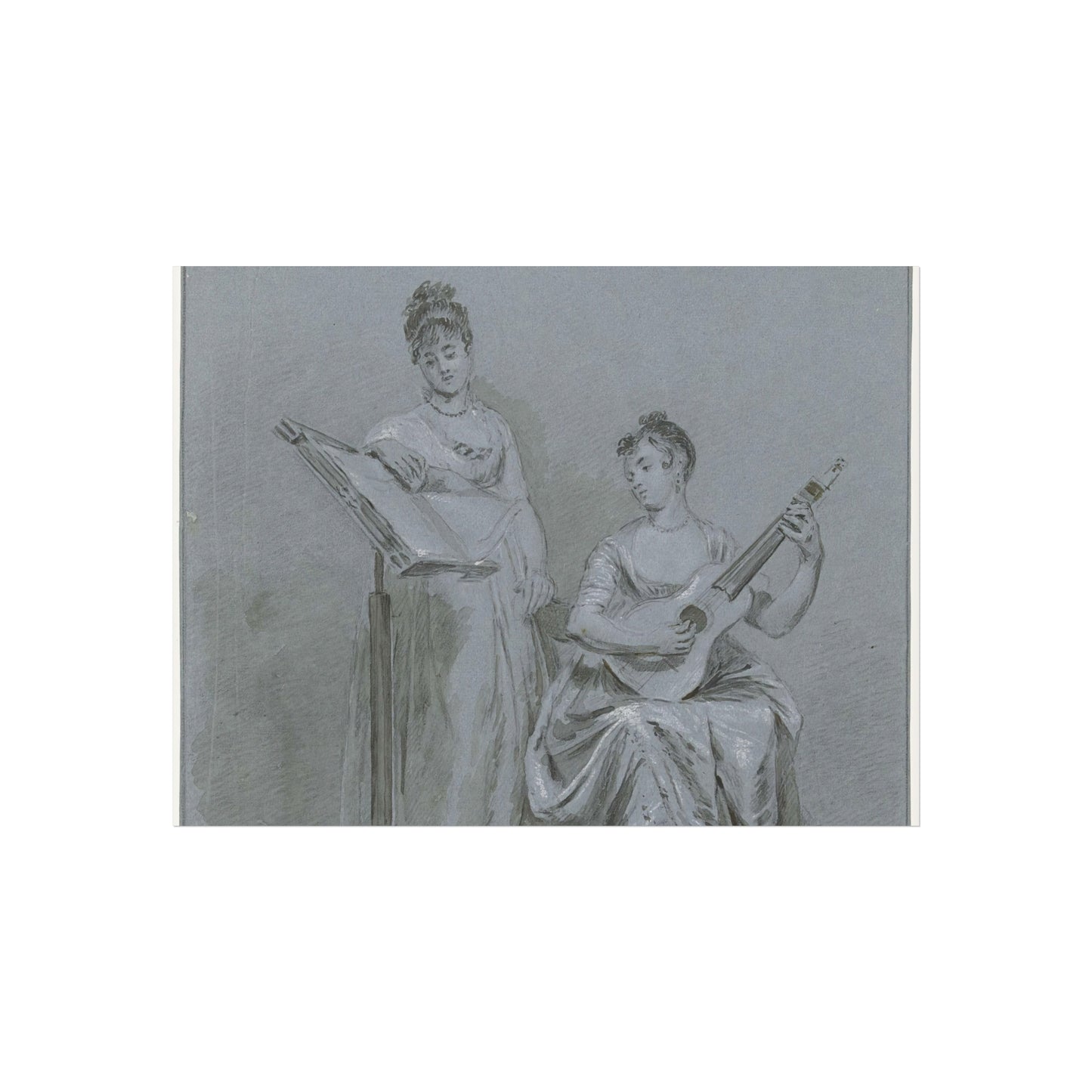 Two Ladies Making Music