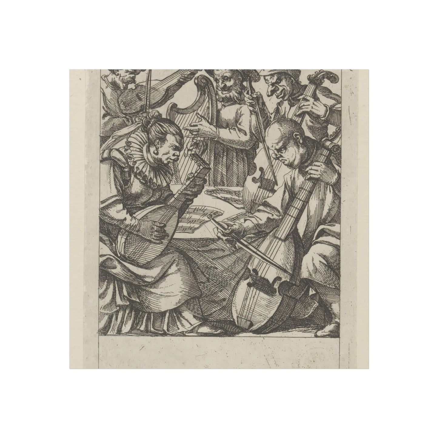 Musical Ensemble of Five Musicians