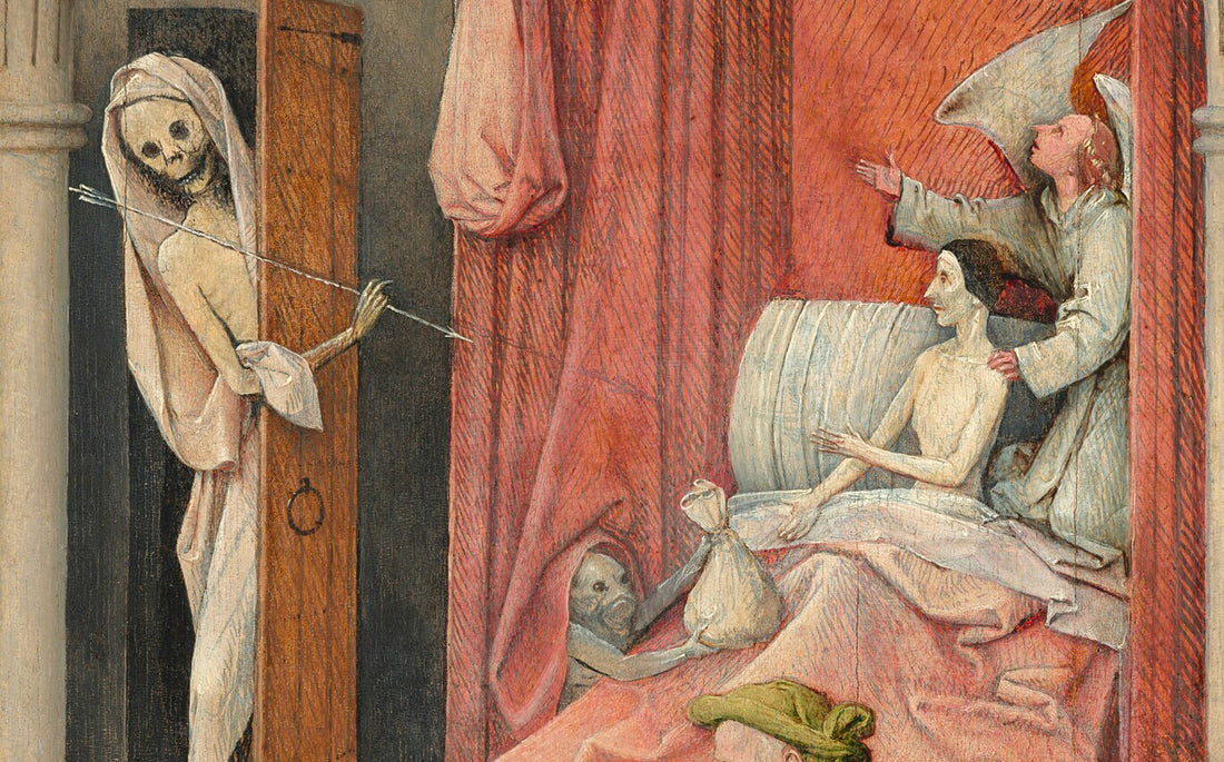 Hieronymous Bosch, detail from 'Death and the Miser'