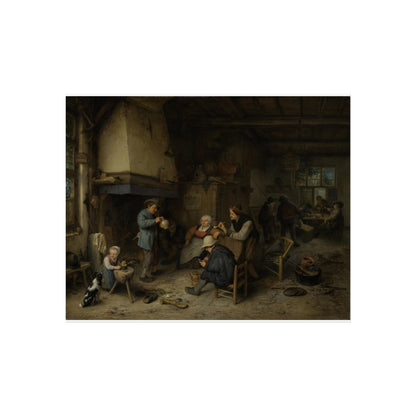 Peasants in an Interior