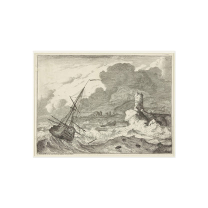 Ship in a Rough Sea