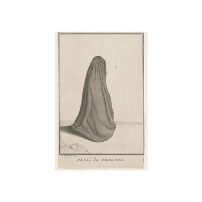 Mourning Attire of a Frisian Woman