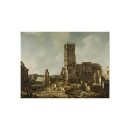 The Aftermath of the Amsterdam Town Hall Fire, 7th July 1652