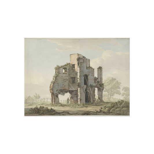 The Dismantling of the Ruins of Rijnsburg Abbey