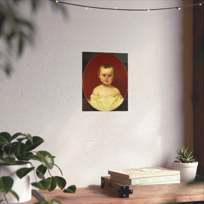 Portrait of Henri Bernard van der Kolk at Age Two