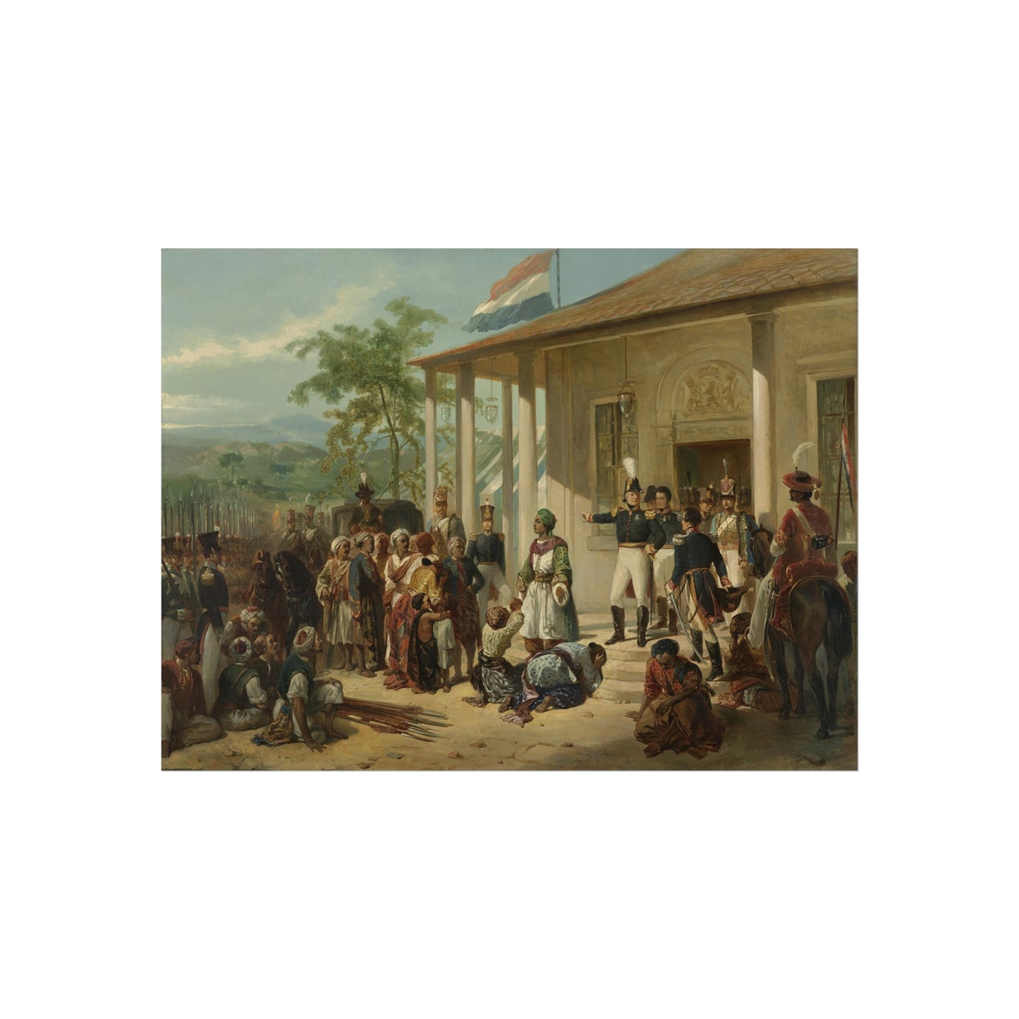 The Arrest of Diponegoro by Lieutenant General De Kock